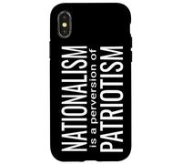 Equality in America Nationalism a Perversion of Patriotisme Coque pour iPhone X/XS