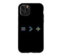 Equality is Greater Than Division Math Symbol Social Justice Coque pour iPhone 11 Pro