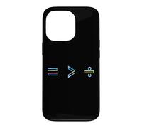 Equality is Greater Than Division Math Symbol Social Justice Coque pour iPhone 13 Pro