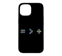 Equality is Greater Than Division Math Symbol Social Justice Coque pour iPhone 15