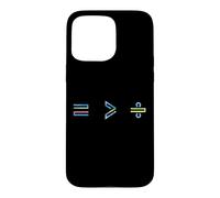 Equality is Greater Than Division Math Symbol Social Justice Coque pour iPhone 15 Pro Max