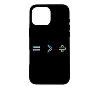 Equality is Greater Than Division Math Symbol Social Justice Coque pour iPhone 16 Pro Max