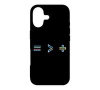 Equality is Greater Than Division Math Symbol Social Justice Coque pour iPhone 17