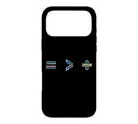 Equality is Greater Than Division Math Symbol Social Justice Coque pour iPhone 17 Pro Max