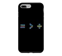 Equality is Greater Than Division Math Symbol Social Justice Coque pour iPhone 7 Plus/8 Plus