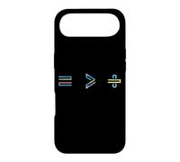 Equality is Greater Than Division Math Symbol Social Justice Coque pour iPhone Air