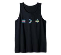 Equality is Greater Than Division Math Symbol Social Justice Débardeur
