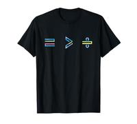 Equality is Greater Than Division Math Symbol Social Justice T-Shirt