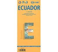 Carte routière plastifiée - Equateur et Galapagos | Borch Maps