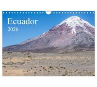 Équateur (Calendrier mural 2026 DIN A4 horizontal), CALVENDO calendrier mensuel