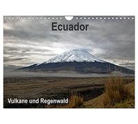 Équateur - Forêt tropicale et volcans (Calendrier mural 2026 DIN A4 horizontal), CALVENDO calendrier mensuel