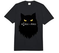 Équation de Schrödinger dépendant du Temps Cat Comfort Colors Adult Heavyweight T-Shirt
