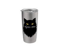 Équation de Schrödinger dépendant du temps Cat Gobelet isotherme en acier inoxydable double paroi