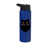 Équation de Schrödinger dépendant du temps Cat Stainless Steel Insulated Water Bottle