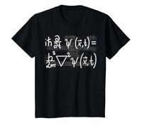 Equation de Schroedinger Physique mécanique quantique T-Shirt, Enfant, Noir, 2 Ans