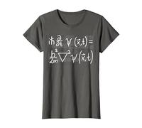 Equation de Schroedinger Physique mécanique quantique T-Shirt, Femme, Asphalte, 3XL
