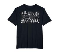 Equation de Schroedinger Physique mécanique quantique T-Shirt, Homme Grandes Tailles, Noir, 6X Tall