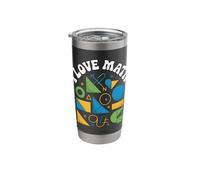 Équation des formes géométriques I Love Math Gobelet isotherme en acier inoxydable double paroi