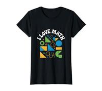 Équation des Formes géométriques I Love Math T-Shirt Graphique avec Valeur