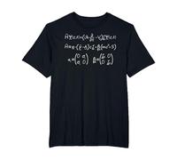 Équation Dirac | Nerdy Science Physique Mécanique Quantique T-Shirt, Homme Grandes Tailles, Noir, 4X Tall