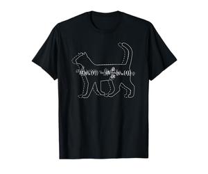 Équation d'onde du chat de Schrodinger Physique quantique T-Shirt