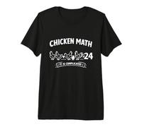 Équation mathématique de Chicken Keeper : C'est compliqué 24 T-Shirt Haut de Gamme