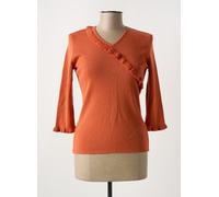 equation pulls et sweat-shirts femme de couleur orange