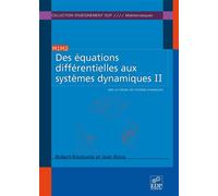 Equations differentielles aux systemes dynamiques t2 - Robert Roussarie - Edp Sciences - broché - Livre