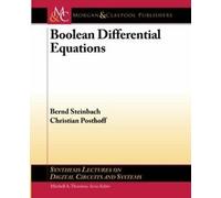 Equations différentielles booléennes . Steinbach, Bernd .