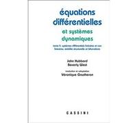 Equations différentielles et systèmes dynamique, Vol2 John Hubbard (Auteur), Beverly West (Auteur), Véronique Gautheron (Traduction)