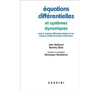 Equations différentielles et systèmes dynamique, Vol2 - John Hubbard - Cassini Ed - relié - Scolaire / Universitaire