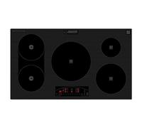 Equator Design Table de cuisson électrique hybride à induction céramique 5 brûleurs 91,4 cm 220 V