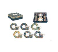EQUATORIAL Coffret Tasse café Expresso Porcelaine - les 6 SC