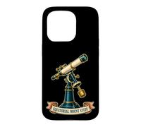 Equatorial Mount Study Monture Équatoriale Astronomie Coque pour iPhone 15 Pro