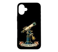 Equatorial Mount Study Monture Équatoriale Astronomie Coque pour iPhone 16 Plus