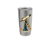 EQUATORIAL MOUNT STUDY Monture Équatoriale Astronomie Gobelet isotherme en acier inoxydable double paroi
