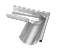 Équerre 1/2 rond 33 VM ZINC en zinc avec boudin 14 pour gouttière - 220027495