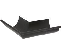 Equerre 1/2 ronde de 25 extérieure sans pince anthra-zinc - VMZINC - 220030913