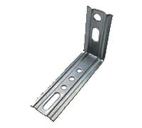 Equerre 2 pans de menuiserie bois acier galva - 110 x 65 mm - 470351.13