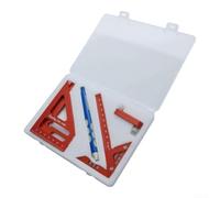 Équerre 3D pour aluminium 200mm pour Angles 45/90° Équerre 3D | Alliage pour aluminium anodisÃ©, gravures prÃ©cises, angles 45Â° et 90Â°, pour idÃ©al pour bois et mÃ©tal, lecture facile