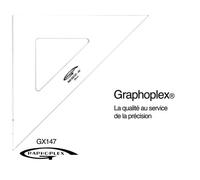 Generique Équerre 45° 3 bords droits 28 cm