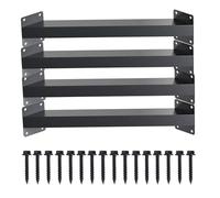 Équerre 45 Degrés - Métal 2 Pièces Renforcement | Support Pergola Bois Étagères , Stabilité Robuste Polyvalent , Pour Mur Coin Bibliothèque Placard Tête Lit Comptoir Évier