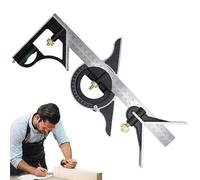 Équerre À Angle Droit,Haute Précision - Outil de Mesure d'Angle pour la Construction,Outil Polyvalent pour Travaux de Charpente, de Bâtiment et de Construction