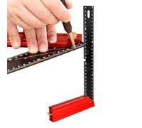 Équerre à Angle Droit | Règle en L Métrique Impériale 30 cm | Équerre Multifonction pour Encadrement | pour Menuiserie Mesurage Construction Bricolage Métallerie Quincaillerie Dessin