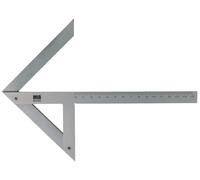 Equerre à centrer de précision en acier au carbone finition chrome satiné 100x70 mm MIB HZ10070