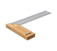 STIER Equerre à chapeau/Equerre de menuisier STIER, hêtre, 90° / 45°, 250 mm Quantité:1