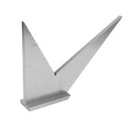 Équerre à Onglet, Construction en Acier Carbone 30 45 90 120 Degrés Règle Multi-angles avec Base