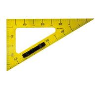 Safetool Équerre 60° pour tableau 50 cm plastique incassable jaune poignée noire amovible