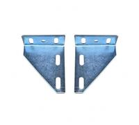 Équerre Acier Bleu Réglable Support Percé Montage Cornière Métal Angle Droit pour Élevage Porcin, Style to 2