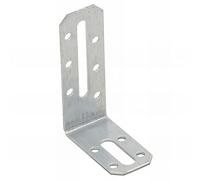 Équerre ajustable galvanisée - 80 x 55 x 30 x 2,0 mm